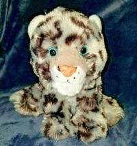 Wild Republic Snow Leopard Cub Plush 8&quot; Realistic Stuffed Animal Cat Cuddlekins - £6.37 GBP