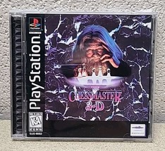 Chessmaster 3-D (PlayStation 1, PS1, 1996) Complete, Black Label - $185.64 MXN