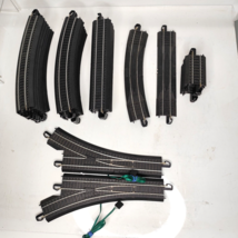 HO EZ Track 14 Curved 6 Straight 5 Short Left &amp; Right Switch Turnout Lot - $1,577.77 MXN