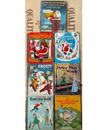 VTG Lot 7 Golden Books: A Giant Little Golden Book My Christmas Treasury... - £39.24 GBP