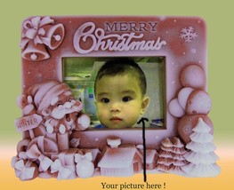 Christmas Photo Frame - 2d handmade custom soap - £9.35 GBP