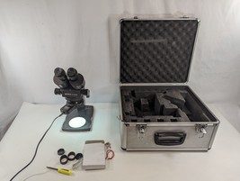 SciOptic Mira Stereo Zoom Microscope w/ Case Finta Ring Light WF10X Eyep... - £229.87 GBP