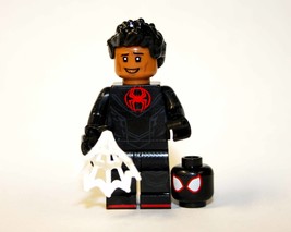 Gift Minifigure Miles Morales Spider-Man Across the Spider-Verse v2 Fast Ship - £4.75 GBP