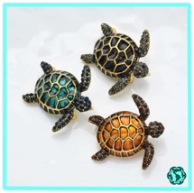 Turtle Brooch - Donating Profits to Save Injured Sea Turtles  - £7.89 GBP