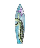 Octopus Tentacle and Starfish Novelty Metal Surfboard Sign SB-200 - £19.94 GBP