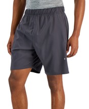 Id Ideology Men&#39;s Woven 7&quot; Training Shorts in Deep Charcoal-Small - £13.54 GBP