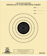 NRA TQ-6 Official 25 Foot Slow Fire Pistol Target -- 100 targets on heav... - £13.97 GBP