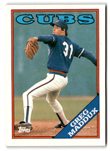 1988 Topps #361 Greg Maddux EX Excellent Cubs ID:74175 - $1.67