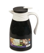 Insulated Thermal Coffee Carafe 1L (34 oz) Vacuum Flask Push-Button BPA-... - $18.78