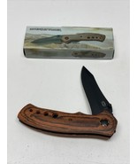 Tactical Folding Knife Wood Mountain Folder 4.5 Tactical Folder Black Wo... - €19,05 EUR