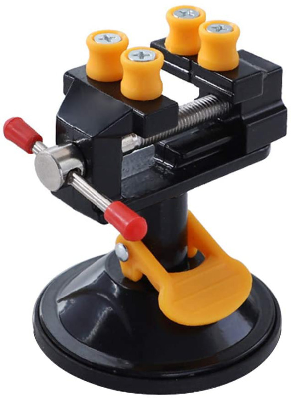 Primary image for Yakamoz Universal Mini Suction Vise Clamp 360 Degrees Drill Press Vise Table Ben