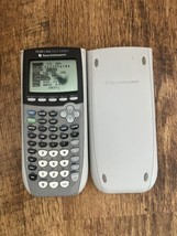 Texas Instruments TI-84 Plus Silver Edition Graphing Calculator Tested W/ cover - £22.41 GBP