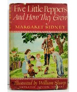 Five Little Peppers And How They Grew Illustrated Junior Library - £3.98 GBP