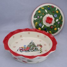 Temptations Old World Festivefetti Figural Christmas Holiday Covered Pie... - $634.14 MXN