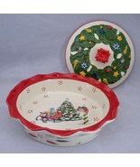 Temptations Old World Festivefetti Figural Christmas Holiday Covered Pie... - $634.14 MXN