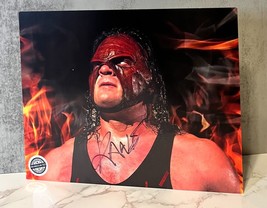 Kane Big Red Machine Signed Autograph 8x10 Wwe Wwf Wcw Tna Aew Roh Nxt Nwa w/CoA - £27.05 GBP