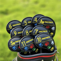 Golf Club Iron 4-11-AS Head Cover Honma Beres Classic Colorful 10pcs set - £28.99 GBP