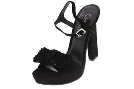 Jessica Simpson Casa New Womens Black Suede Platform Sandals ( Medium B,M )  7.5 - £23.97 GBP