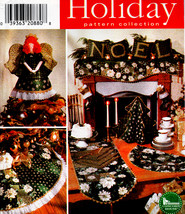 *ANGEL TREE TOPPER, SILVERWARE CADDY, TREESKIRT PATTERNS SIMPLICITY 7846... - £11.97 GBP