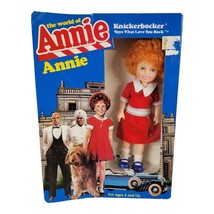 Vintage 1982 The World of Annie Annie kid  6&quot; Doll  Knickerbocker #3856 w box - £12.39 GBP