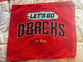 Arizona Diamondbacks Red Rally Towel Let’s Go D-Backs Frys Food Stores - $4.99
