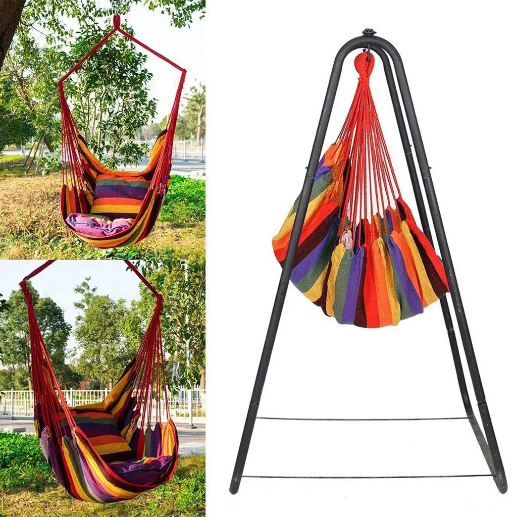 Fashion Home Portable Outdoor Camping Tent Hanging Swing Chair Home Textile - £21.93 GBP+