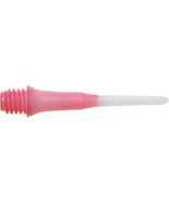 L-Style Standard Two Tone Lippoint 2ba Plastic Soft Dart Tips - Pink - £4.38 GBP