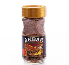 AKBAR COFFEE INSTANT EXOTIC AROMA GOLD 100GR - £7.77 GBP