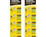 Toshiba CR1216 3V Lithium Coin Cell Battery Pack of 10 - £5.91 GBP+