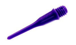  L-Style Short Lippoint 2ba Soft Dart Tips - Violet - £5.88 GBP