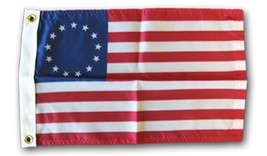 Betsy Ross - 12&quot;X18&quot; Nylon Flag - £20.86 GBP