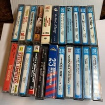 Lot of 11 Musical Cassette Tapes: Soul, Country, Pop, Rock (See Description) - £18.99 GBP