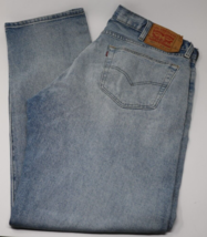 Levi&#39;s 501 Jeans New Original Men&#39;s Size 38 x 34 Light Stone Button Fly - £18.62 GBP