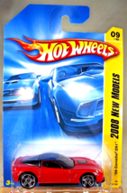 2008 Hot Wheels #9 New Models 9/40 &#39;09 CORVETTE ZR1 Red Variant w/Chrome PR5 Sp - £10.64 GBP