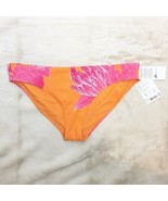 Athleta Kailua Orange Pink Mid Rise Lycra Xtra Life Brief Bottom Size XL... - £19.42 GBP