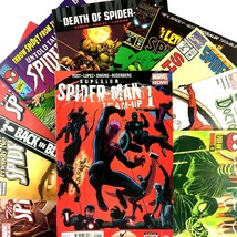 Spider-Man 10 Comic Book Lot Marvel #1 Team-Up Amazing Sensational Lethal Foes - £23.31 GBP