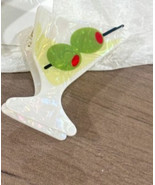 Martini glass hair claw - $17.64 CAD