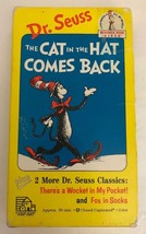 Vhs Dr. Seuss The Cat In The Hat Comes Back 1989-TESTED-RARE VINTAGE-SHIPS N 24H - £9.84 GBP