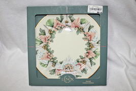 Lenox 1993 Floral Colonial Christmas Wreath Plate Limited Edition Georgia - £15.80 GBP