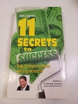 Don Lapre&#39;s 11 Secrets To Success VHS Tape - $1.98
