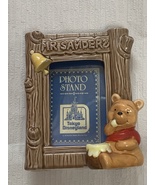 Tokyo Disneyland Winnie the Pooh Mr. Sanders Retro Photo Frame Ceramic - $620.81 MXN