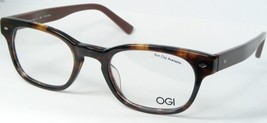 OGI Evolution 9606 1331 Bernstein Demi / Braune Brille 50-21-150mm Japan - $116.20