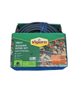 Vigoro 100 Ft Soaker Hose Kit Garden Irrigation System | New Sealed - $61.42 CAD