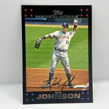 2007 Topps Baseball Nick Johnson Base #407 Washington Nationals - $1.97