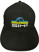 SIM2 TaylorMade Black Snapback Hat, Metalwood Club Launch Hat - $546.94 MXN
