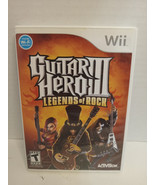 Nintendo Wii Guitar Hero 3 III Legends of Rock CIB Tested - £19.66 GBP