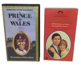 Prince Wales Charles Investiture Royal Wedding England GB VHS 1969 Docum... - £38.88 GBP