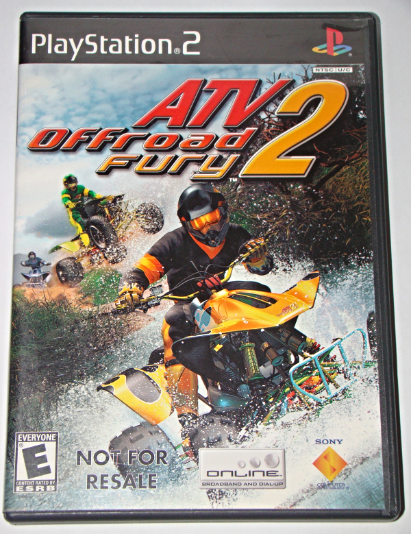 Primary image for Playstation 2 - "NOT FOR RESALE" ATV Offroad Fury 2 (Complete with Manual)