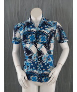 Vintage Hawaiian Shirt - Abstract Geometric Patterns by Fernandos - Men&#39;... - £39.38 GBP