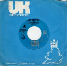 45 RPM Record - It&#39;s A Tall Order For A short Guy -Artist Earthquake - $3.00